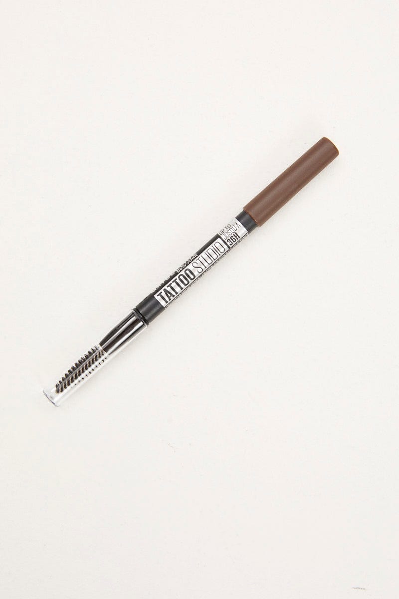 Brown Maybelline Tattoo Brow Pencil Deep Brown For Women By You And All
