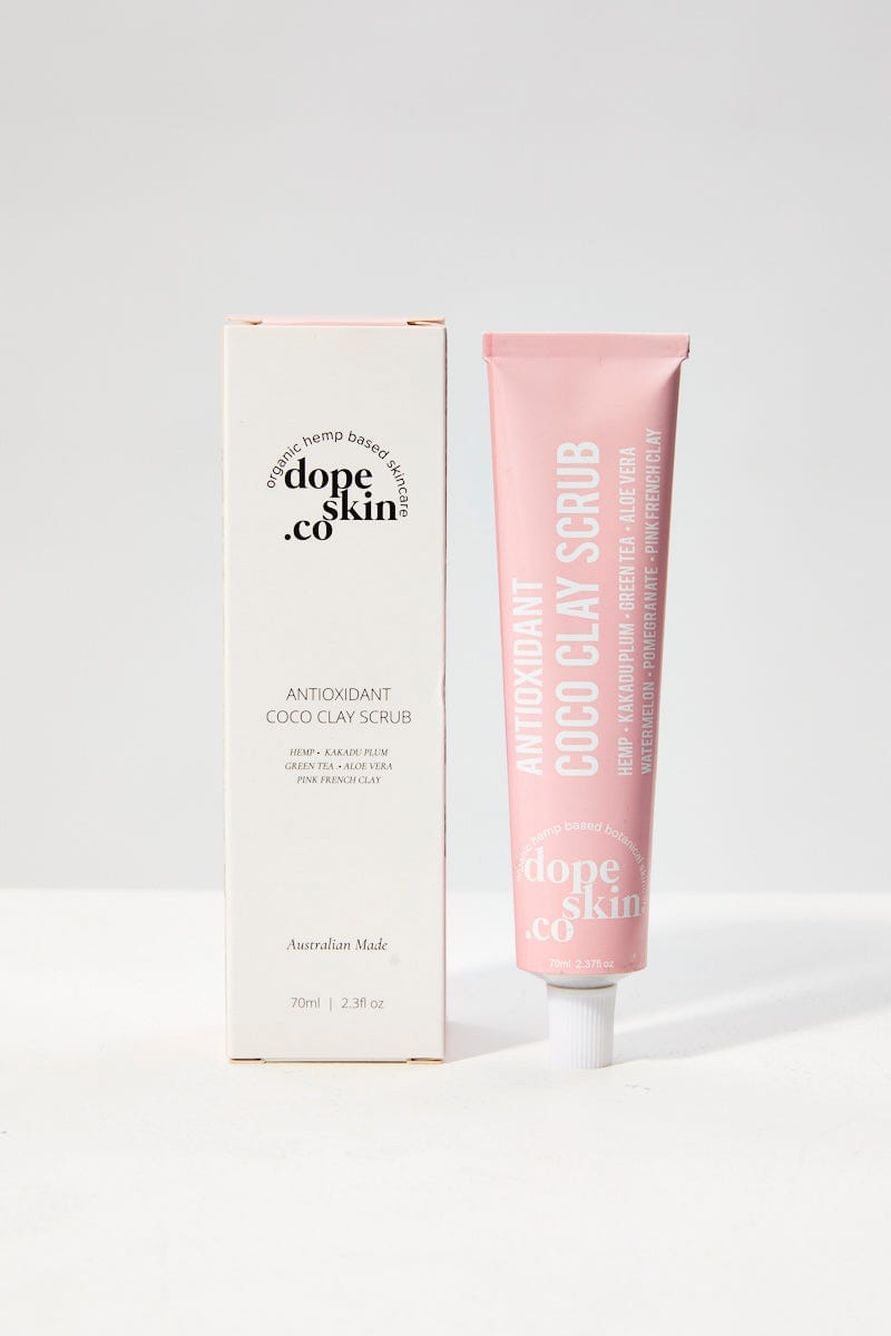 Pink Dope Skin Co Antioxidant Coco Clay Scrub 70Ml For Women By You And All
