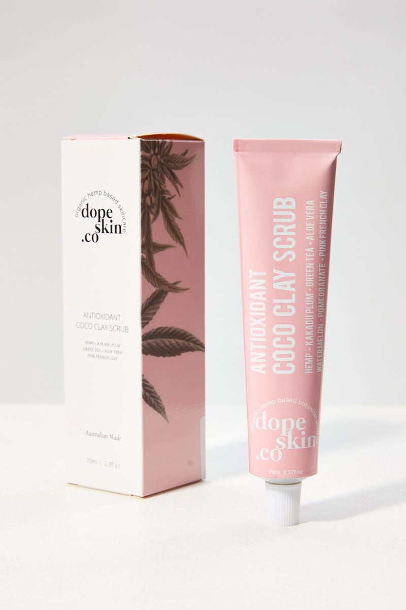 Pink Dope Skin Co Antioxidant Coco Clay Scrub 70Ml For Women By You And All