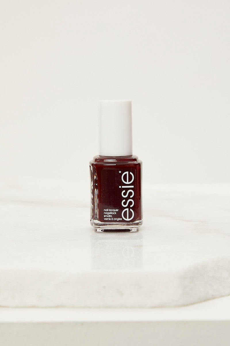 Red Essie Nail Polish Bordeaux 50 Dark Red For Women By You And All