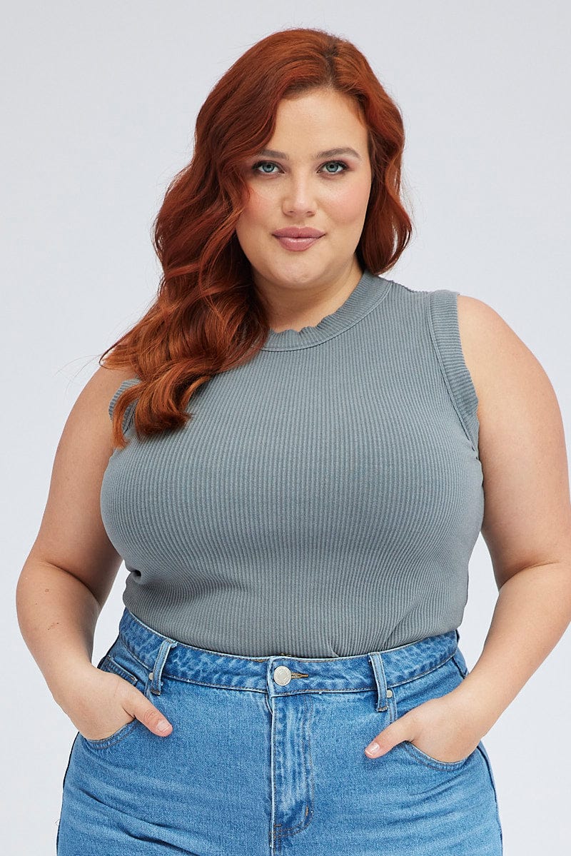 Plus Size Simple High Rise Mom Jeans – 2020AVE