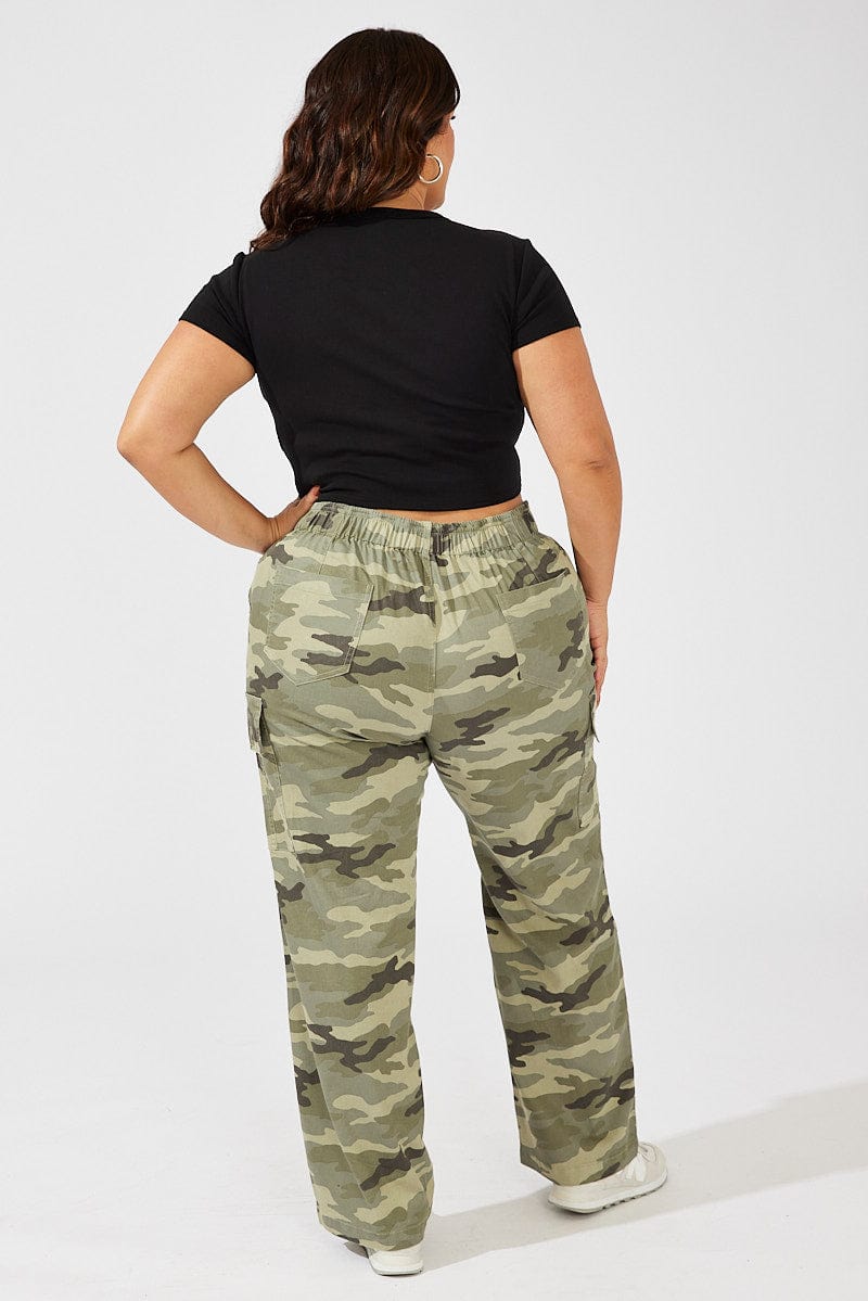 Camouflage Print Cargo Pants For Women Autumn Fashion Casual Camouflage  Trousers Women 211006 From Kong01, $18.46 | DHgate.Com
