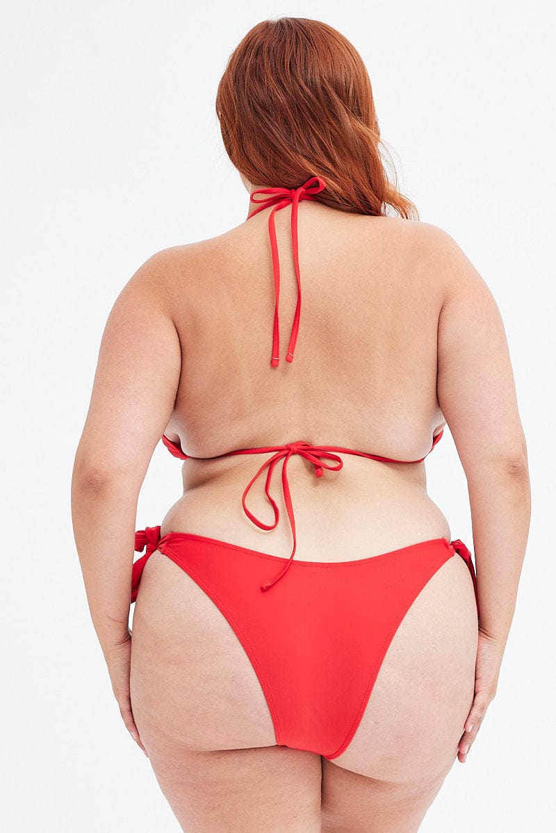 Red Chain Detail Bikini Set for YouandAll Fashion