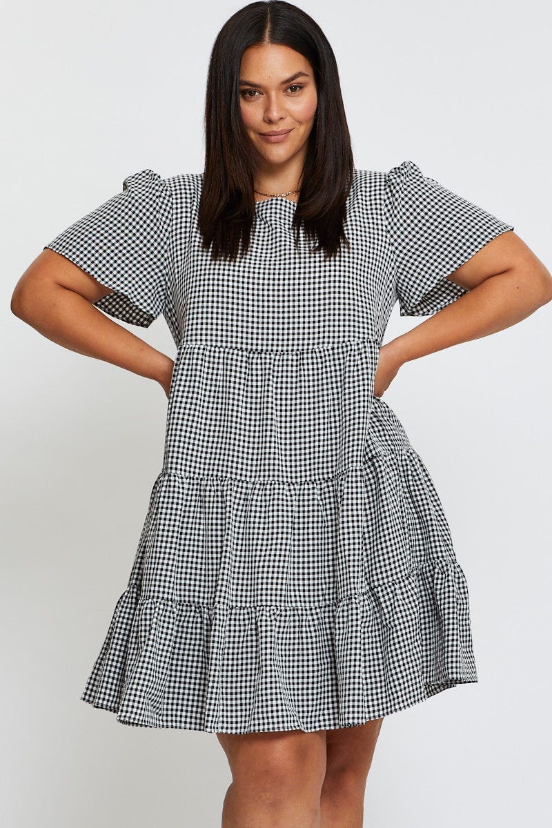 Check Pluscheck Smock Dress For Women By You And All