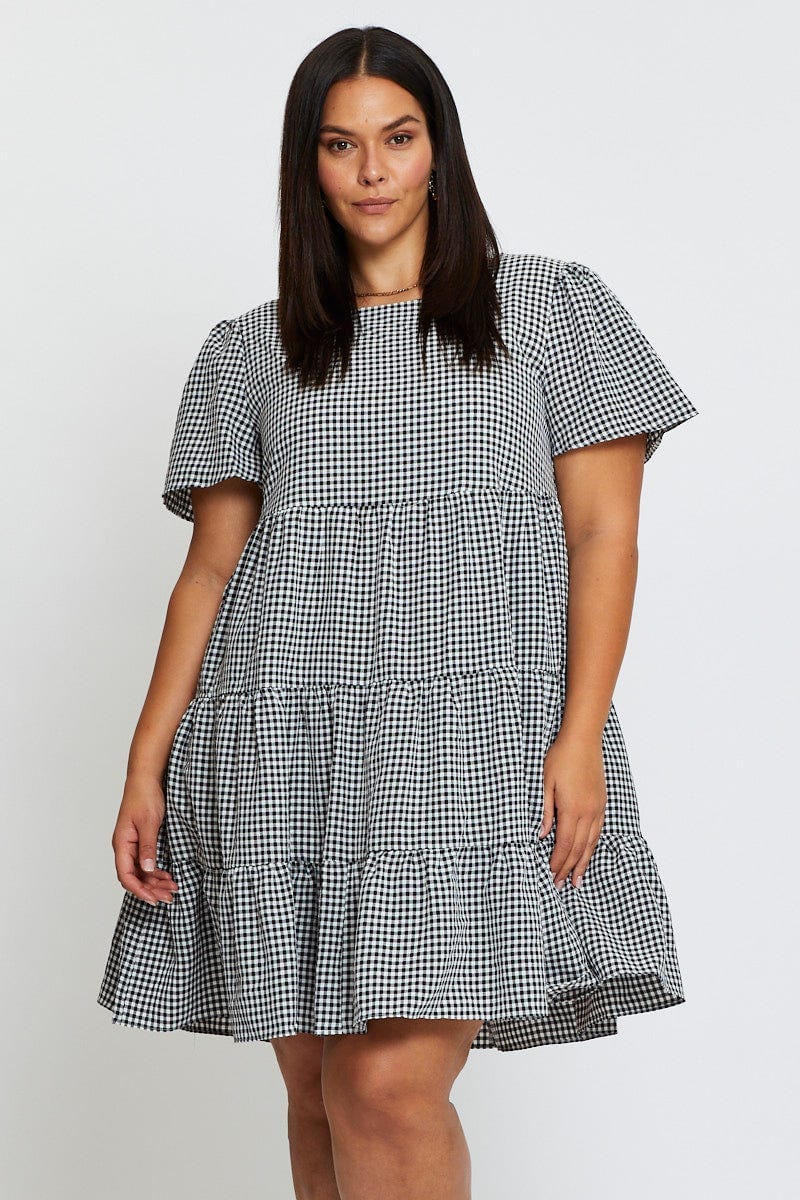 Check Pluscheck Smock Dress For Women By You And All