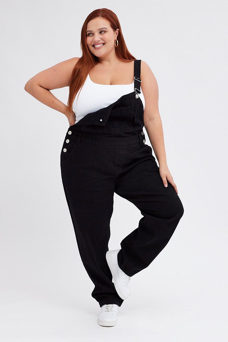 Black Denim Overall for YouandAll Fashion