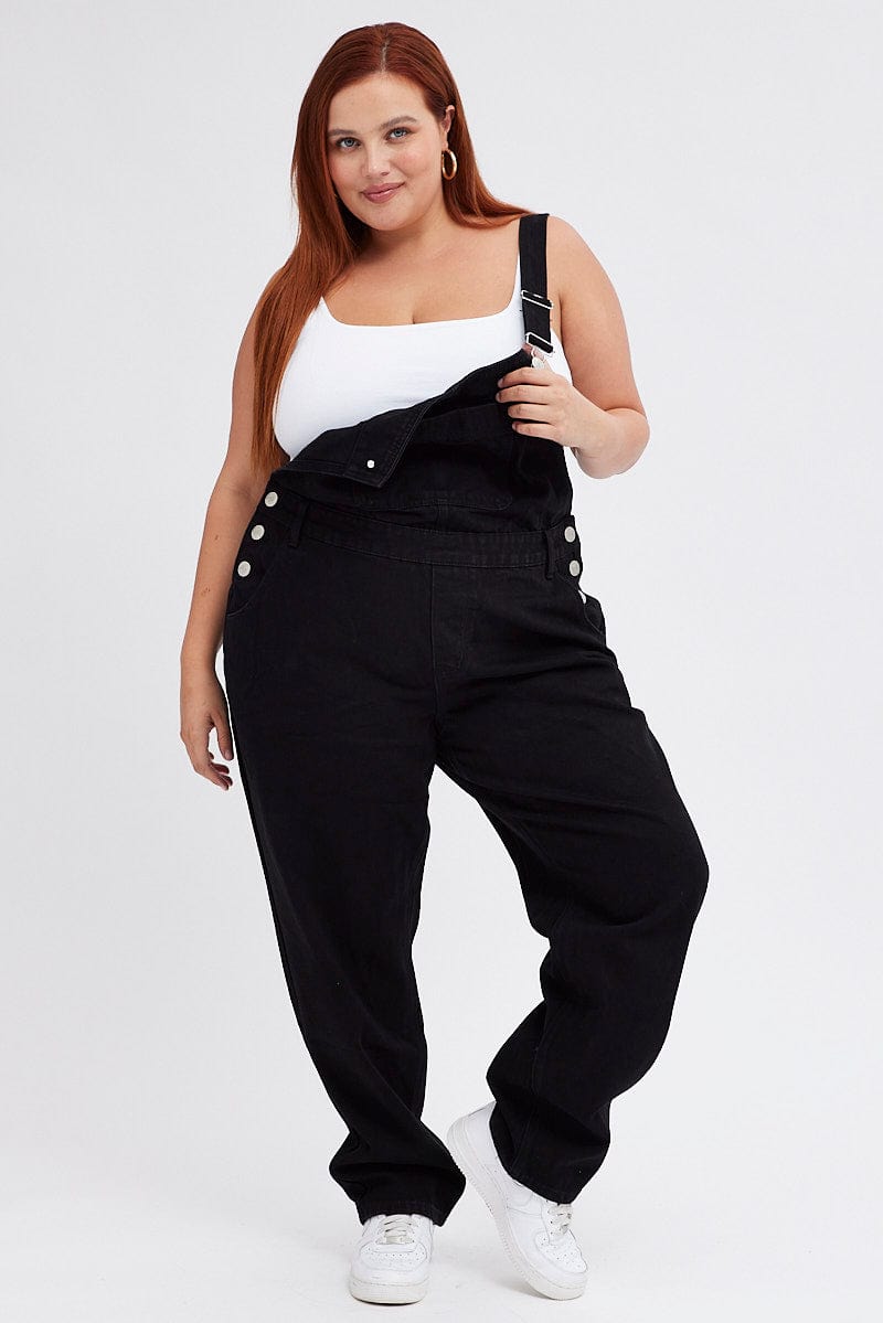 Black Denim Overall | You + All