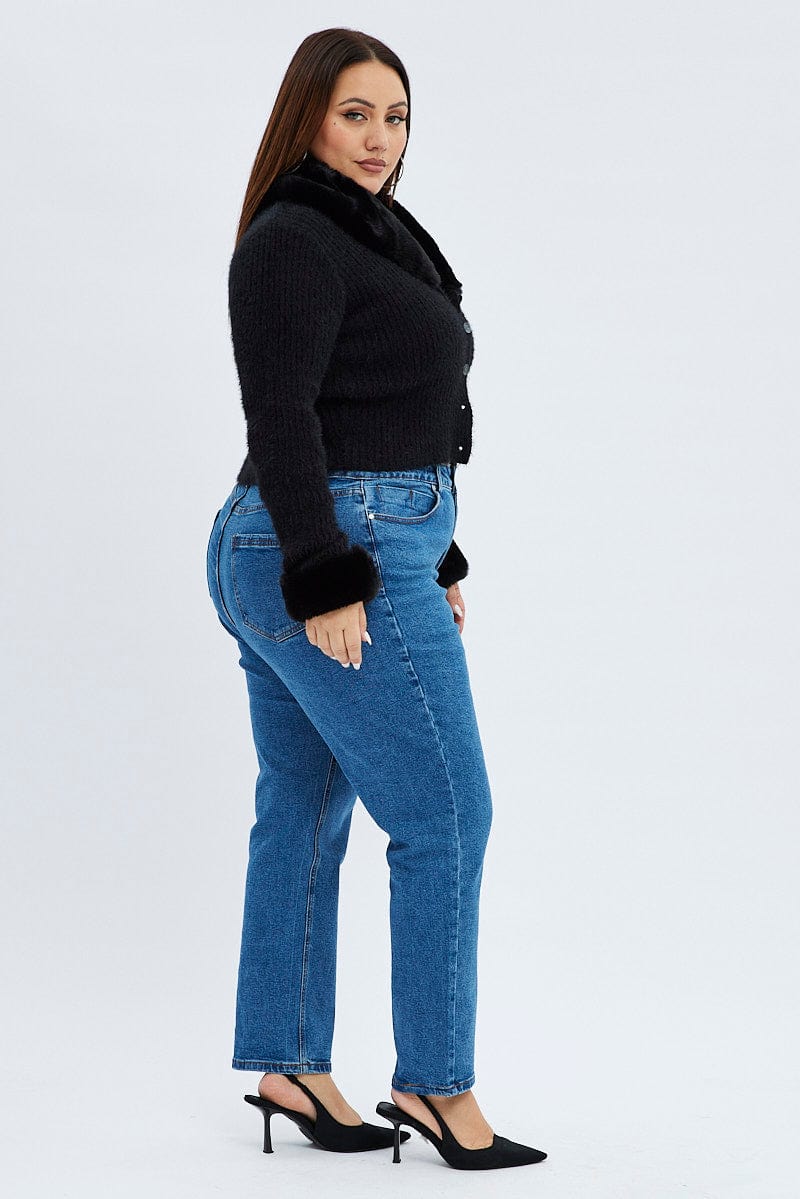 Denim Mom Denim Jeans High Rise for YouandAll Fashion