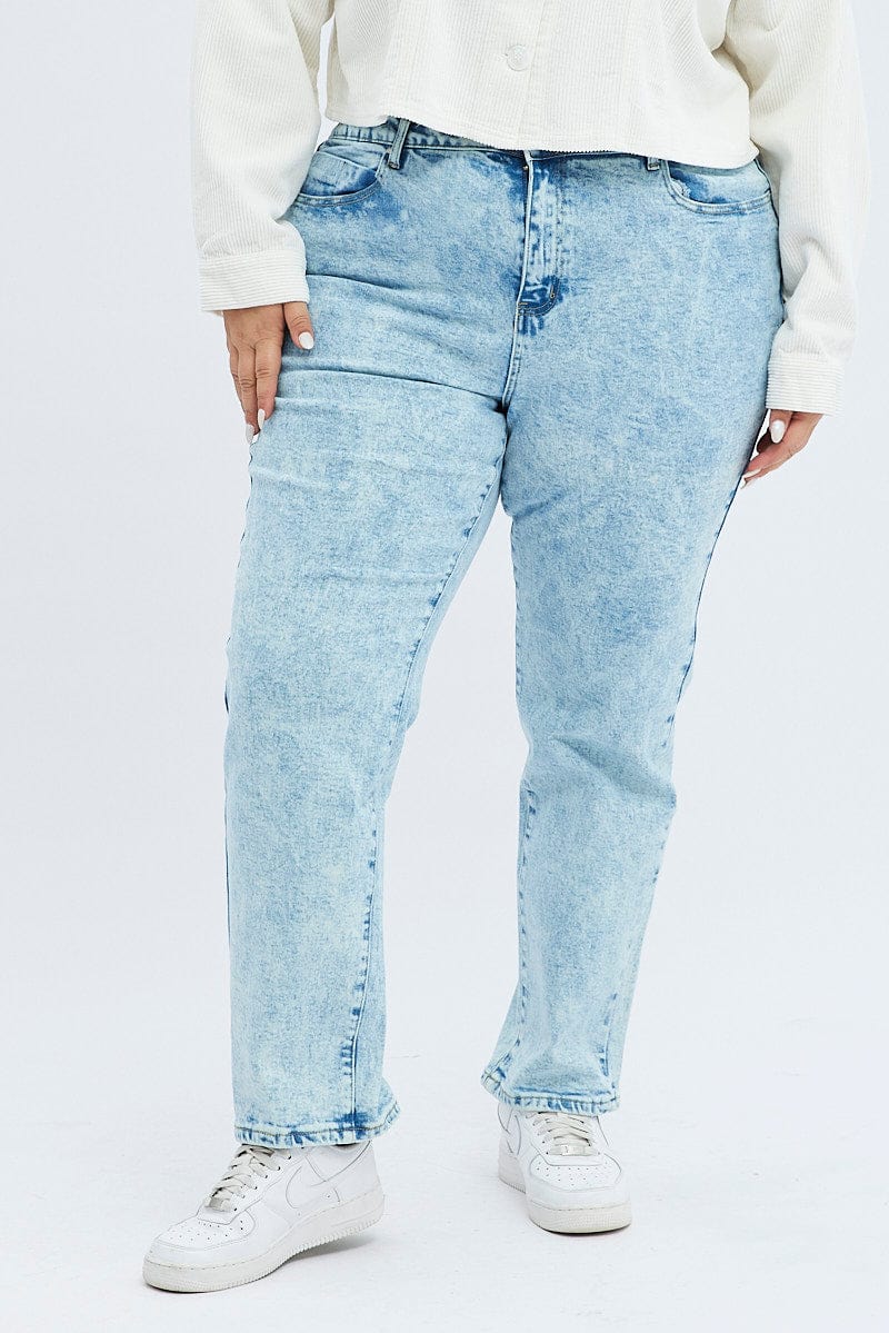 Denim Mom Denim Jeans High Rise for YouandAll Fashion