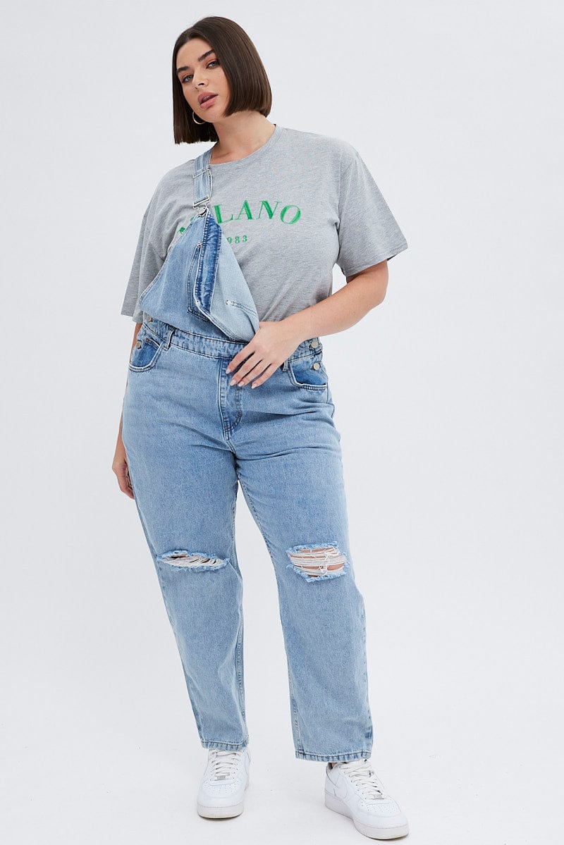 Overal Jean Denim Overall Denim | You & All