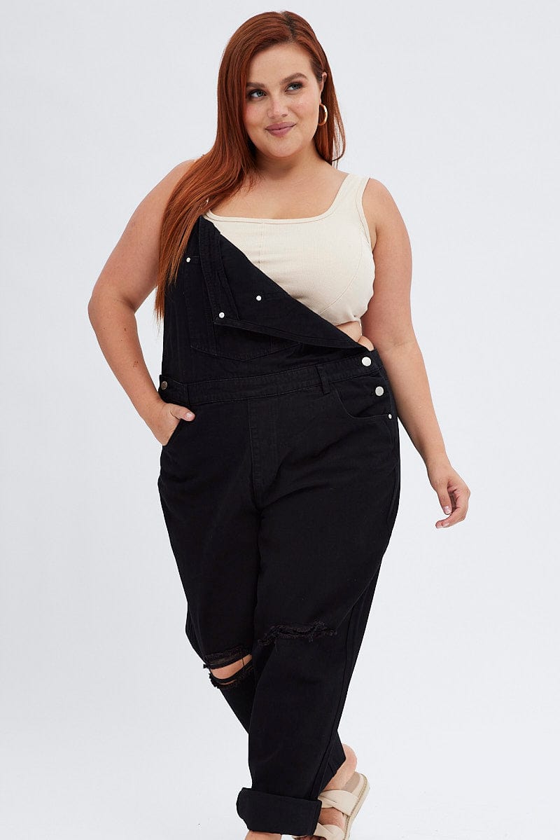 Black Denim Overall for YouandAll Fashion