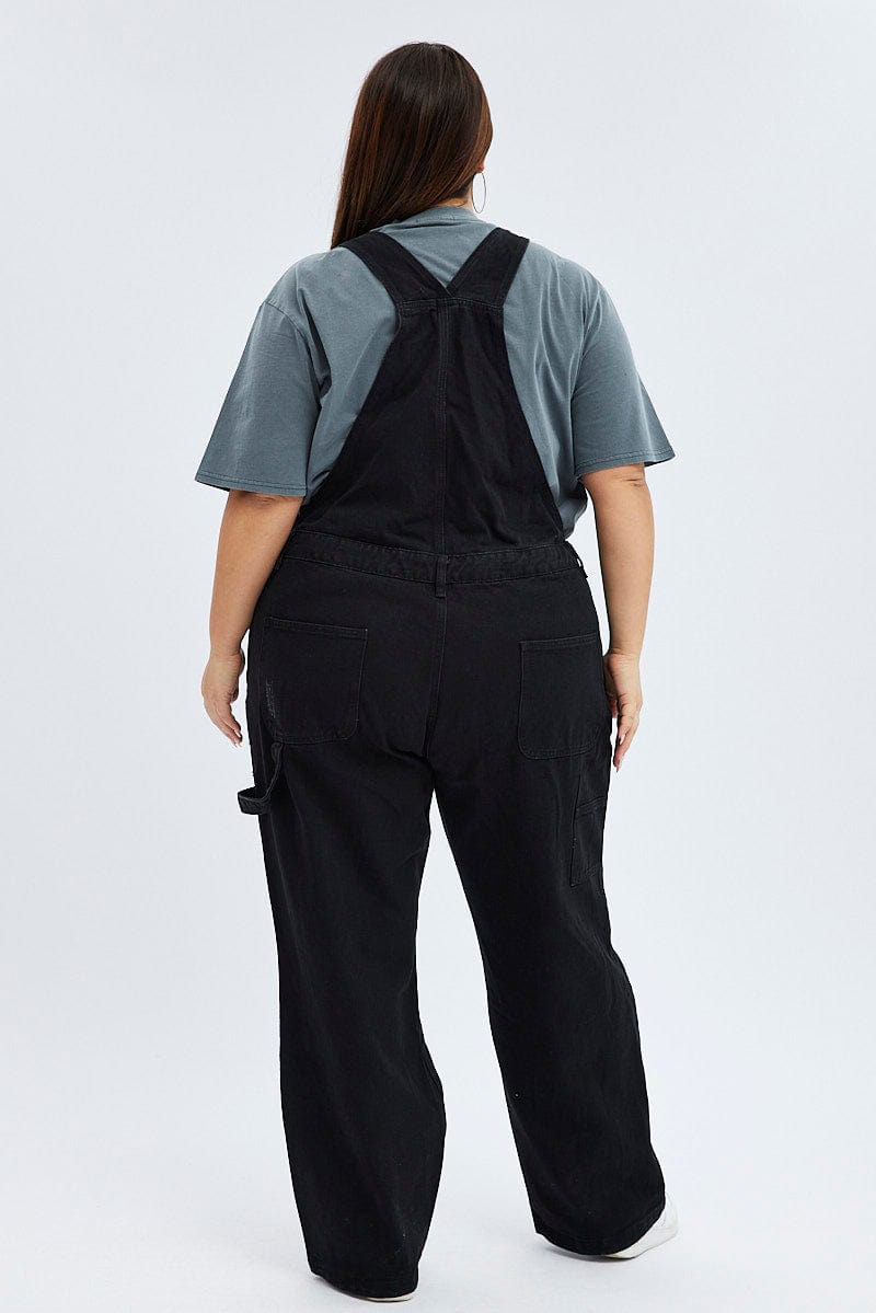 Black Overall Distress for YouandAll Fashion