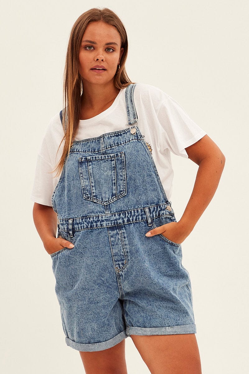 Blue Denim Overall for YouandAll Fashion