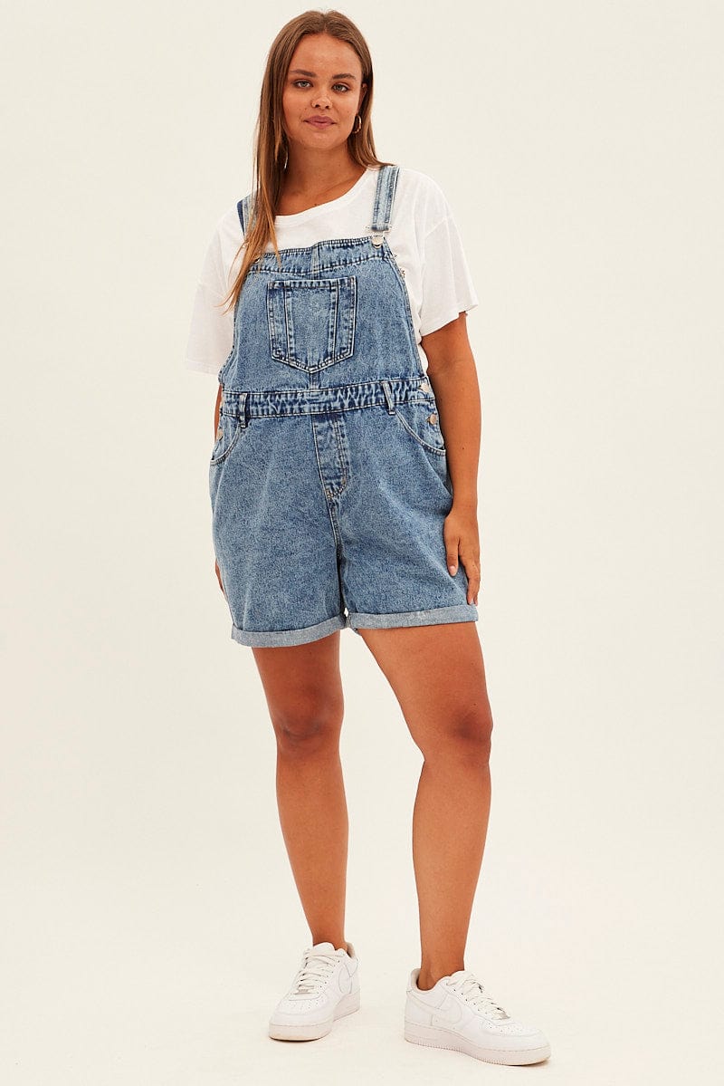 Blue Denim Overall for YouandAll Fashion