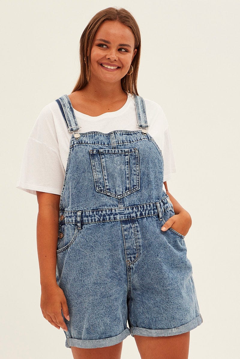 Blue Denim Overall for YouandAll Fashion