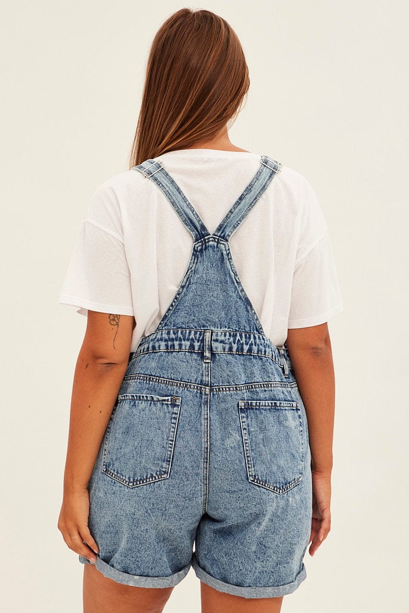 Blue Denim Overall for YouandAll Fashion
