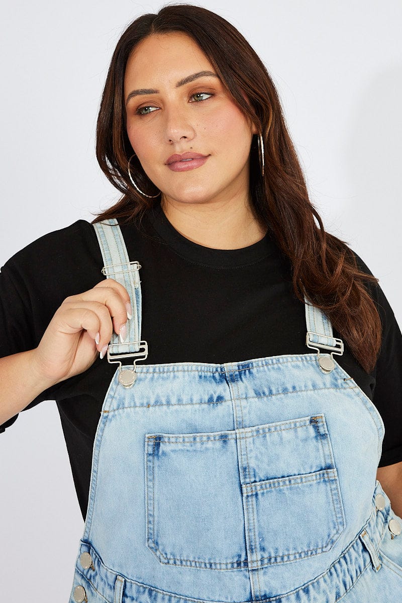 Denim Overall Distressed for YouandAll Fashion