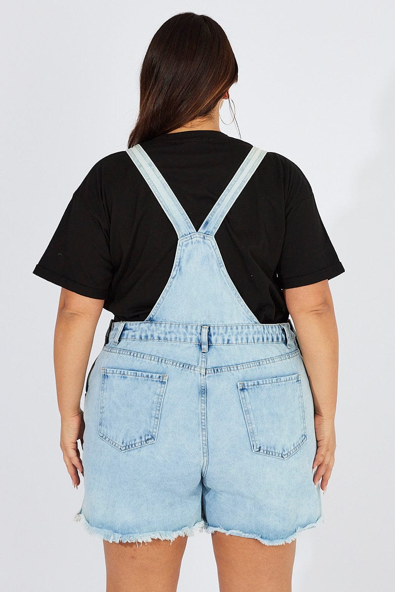 Denim Overall Distressed for YouandAll Fashion