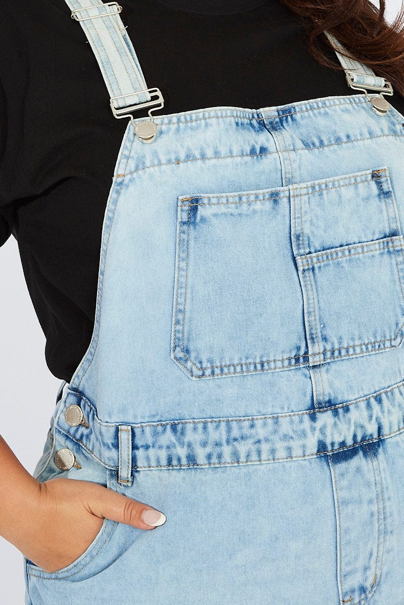 Denim Overall Distressed for YouandAll Fashion