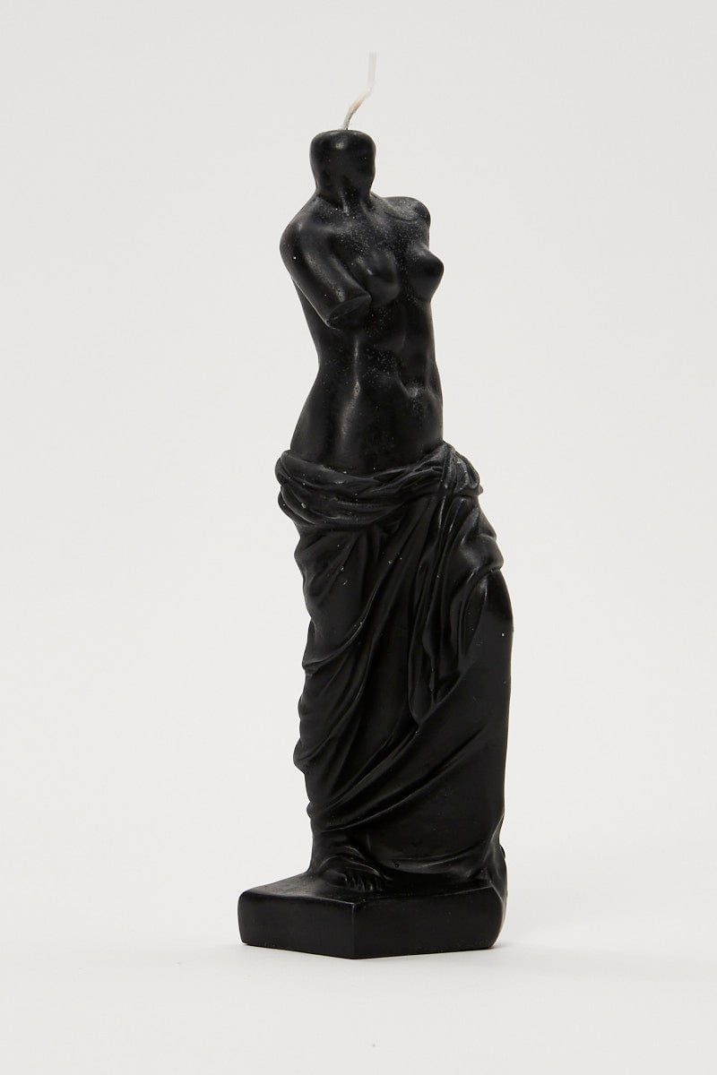Black Grecian Figure Candle for Women by You and All