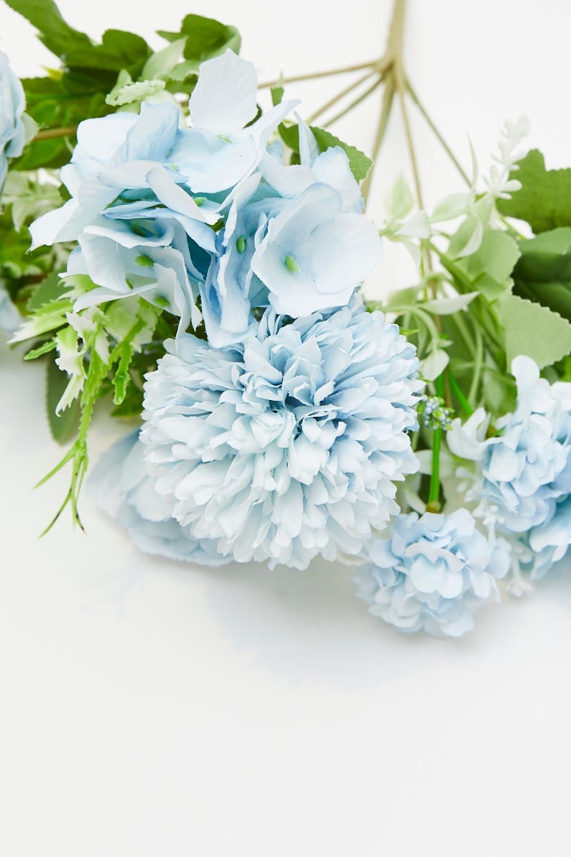 Blue Artificial Flowers Bunch for Women by You and All