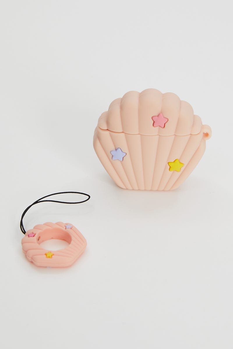 Pink Shell Air-Pod Case for Women by You and All