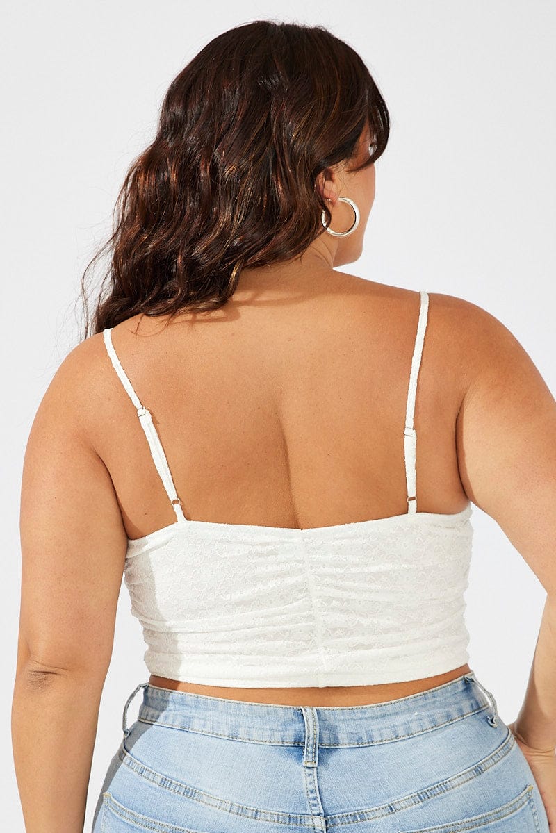 Buy FOREVER 21 Plus Size Sweetheart Cropped Bustier Top 2024 Online
