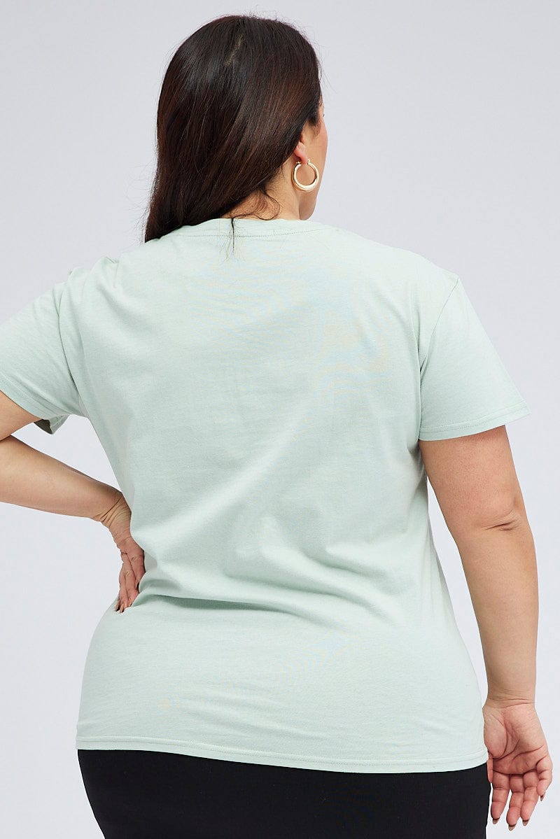Cheap Lime Lime Green T Shirt Dress Plus Size Green Graphic T-shirt Short Sleeve Crew Neck You All Cheap Lime Lime Green T Shirt Dress Plus Size Green Graphic T-shirt Short Sleeve Crew Neck You All