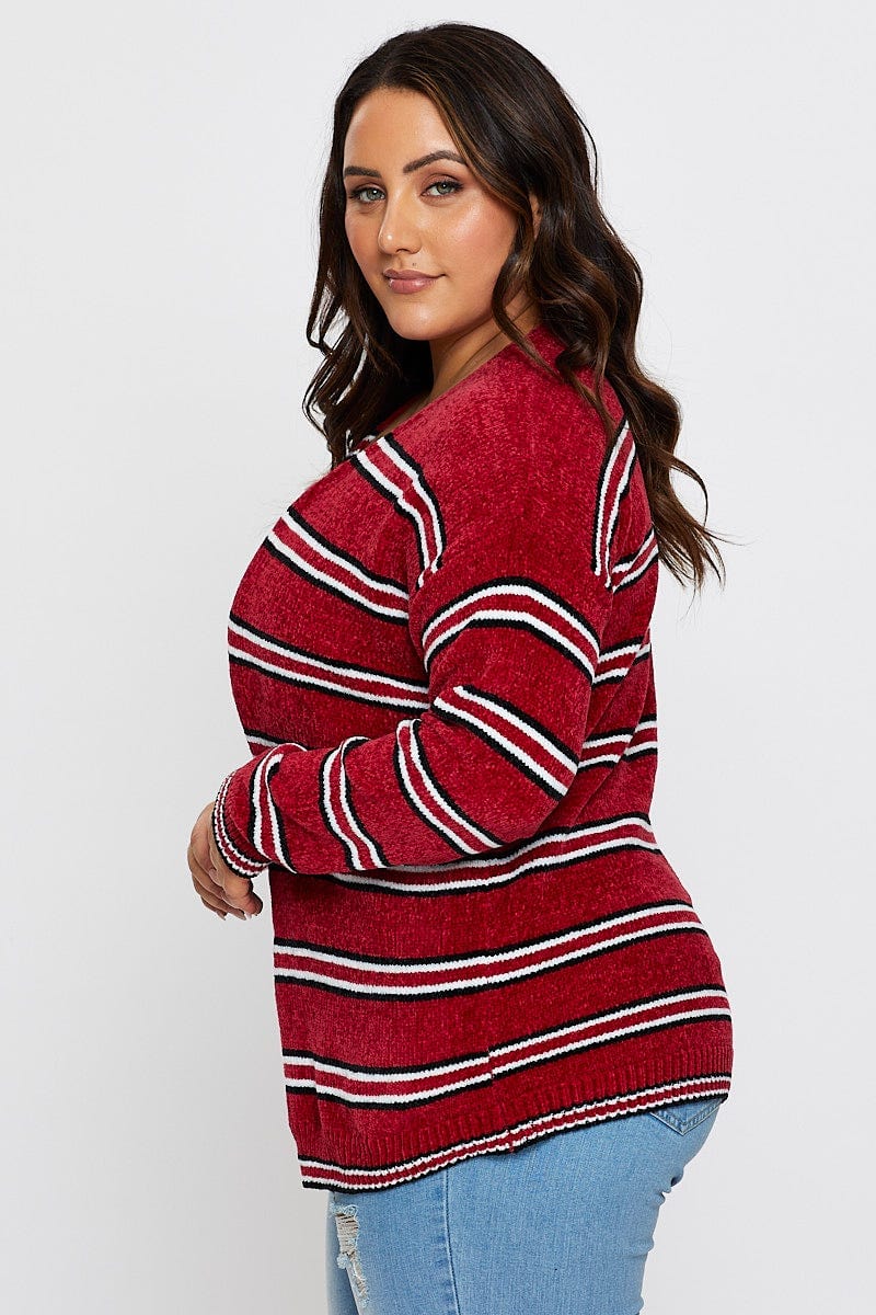 Multi Cardigan Long Sleeve Open Front Knit For Women By You And All