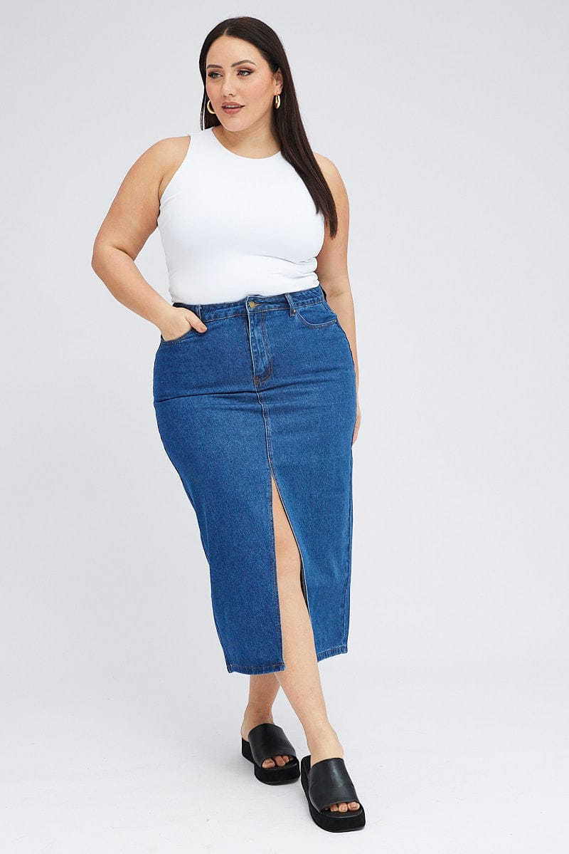 Amazon Plus Size Camo Midi Skirt Long Denim Skirts Maurices