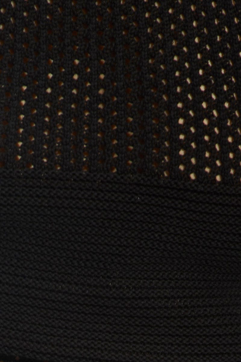 Black Crochet Maxiskirt for YouandAll Fashion