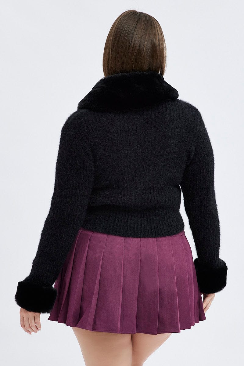 Purple Mini Tennis Skirt for YouandAll Fashion
