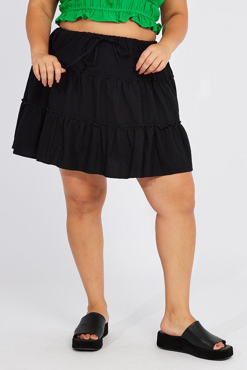 Drawstring hotsell skater skirt