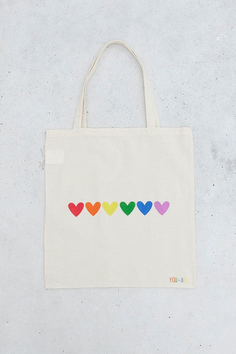 Multi Print Pride Printed Tote Bag for YouandAll Fashion