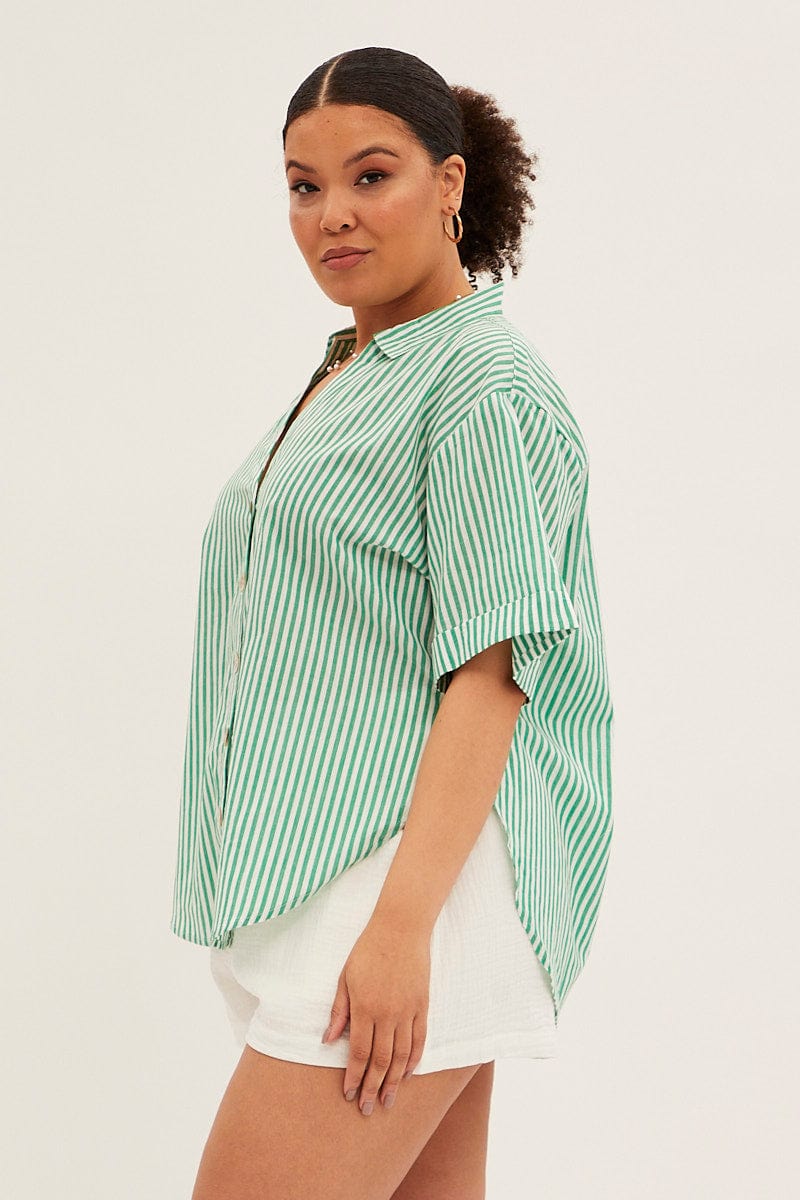 Stripe Stripe Shirt for YouandAll Fashion