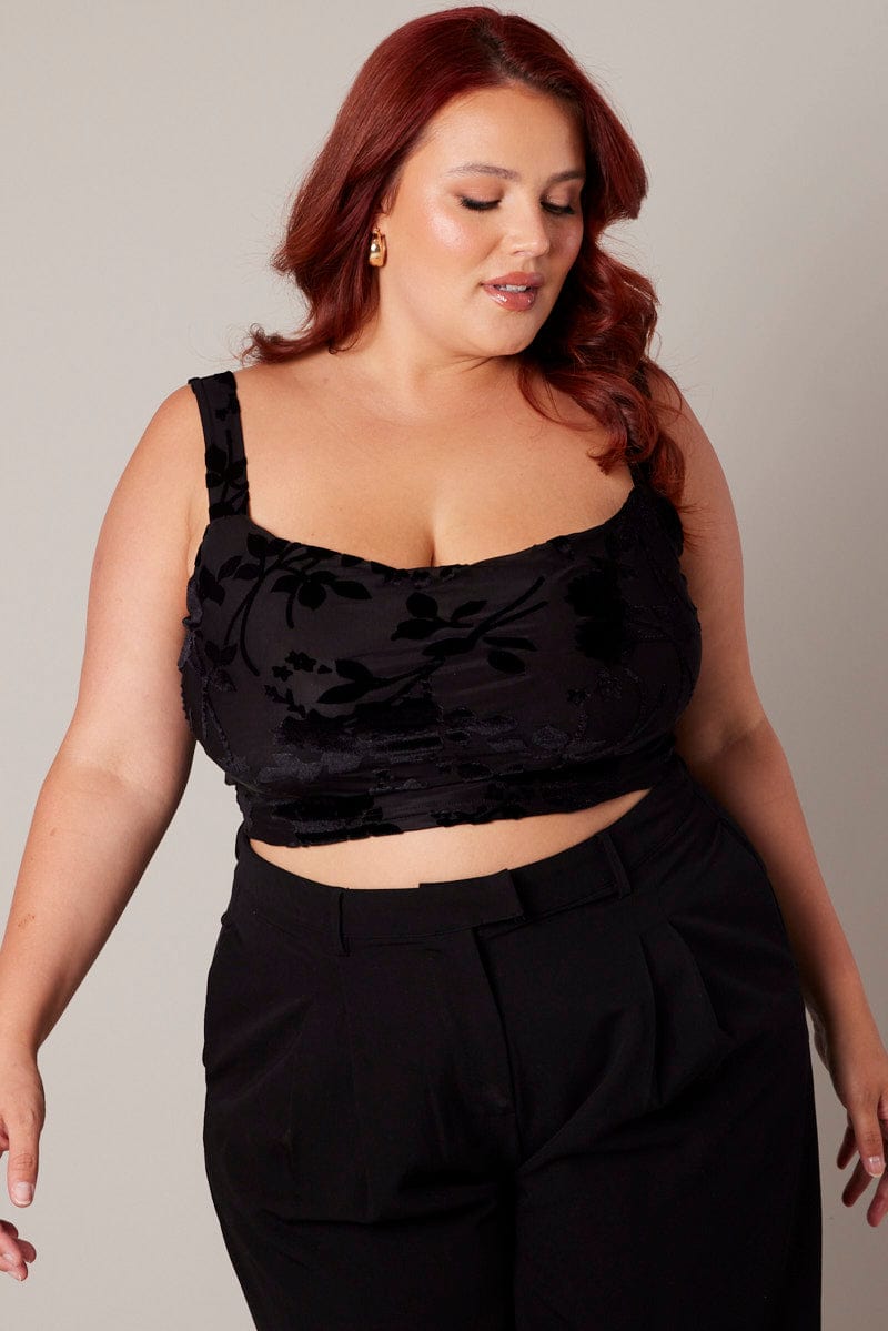 Crop Tops from D Cup to O Cup, Plus Size Crop Tops