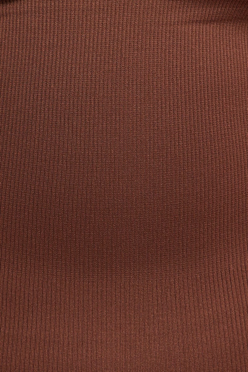 Brown Seamless Sculpting Bodysuit for YouandAll Fashion